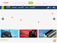 Tablet Screenshot of gopandy.com